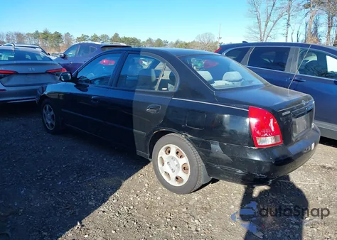 2002 Hyundai Elantra Gls from USA, damaged, VIN KMHDN45D22U299794
